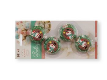 100 db-os színes karácsonyi bonbon papír