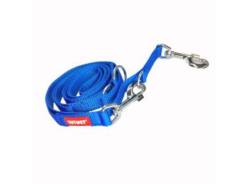 Yutipet Állítható (Kiképző) Póráz Kék
