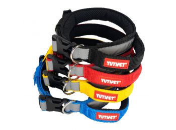 Yutipet Nyakörv párnázott M, Markolattal (45-55) Fekete