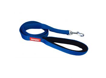 Yutipet Póráz 150cm párnázott (kicsi karabínerrel) Kék