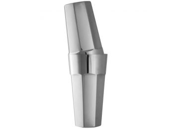 Nyolcszögletű boston shaker pohárral ezüst