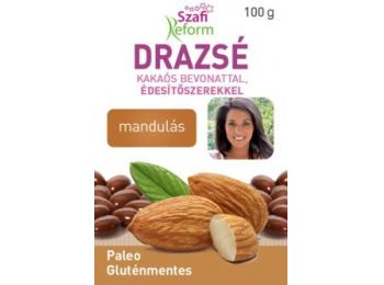 Szafi reform mandulás drazsé kakaós bevonattal, édesít