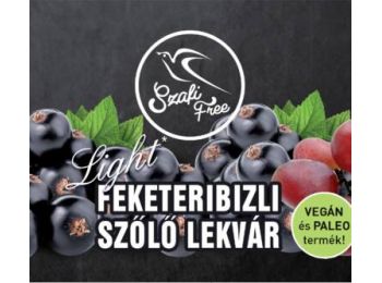 Szafi free feketeribizli-szőlő lekvár 350 g