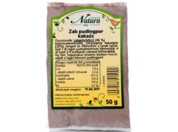 Dénes-Natura zab pudingpor kakós 50 g