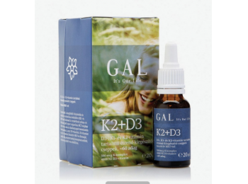 GAL K2+D3 vitamin csepp 60 adag