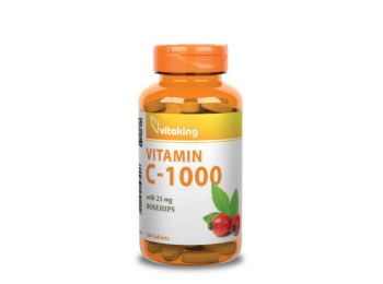 Vitaking C-vitamin 1000mg csipkebogyóval 100db