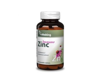 Vitaking Cink Immuno rágótabletta – 60db
