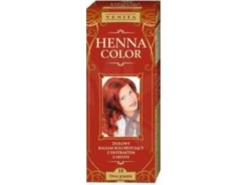 Henna color krémhajfesték 10 gránát vörös 75 ml