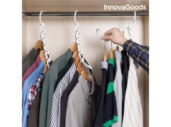 InnovaGoods Vállfa Rendező 40 Ruhához (24 Darab)