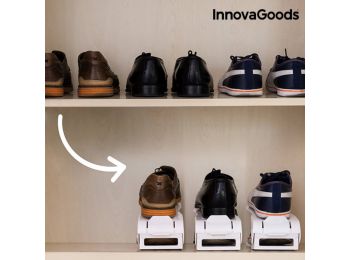 InnovaGoods Állítható Cipőtartó (6 Pár cipőhöz)