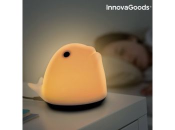 InnovaGoods Bálna Érintős Újratölthető Szilikon LED Lámpa