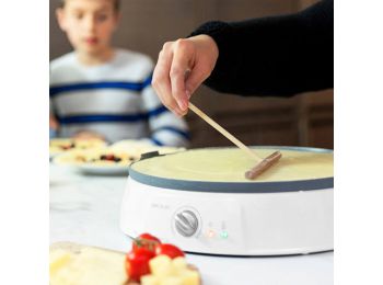 Palacsintasütő Cecotec Fun Crepestone Twin 1200W Fehér Sz