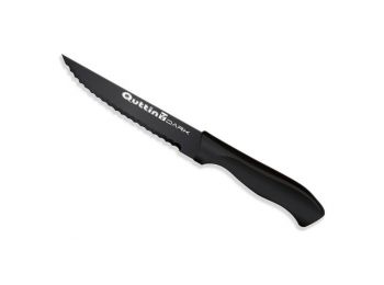 Fogazott kés Quttin Dark (11 cm)