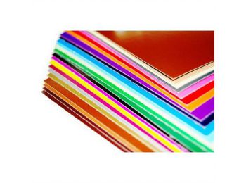 Dekor karton, 1 oldalas, 48x68 cm, arany (ISKE115)