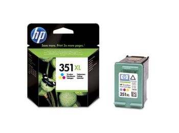 CB338EE Tintapatron DeskJet D4260, OfficeJet J5780 nyomtatókhoz, HP 351xl, színes, 14ml (TJHCB338E)