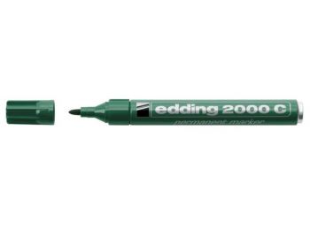 Alkoholos marker, 1,5-3 mm, kúpos, EDDING 2000, zöld (TED2