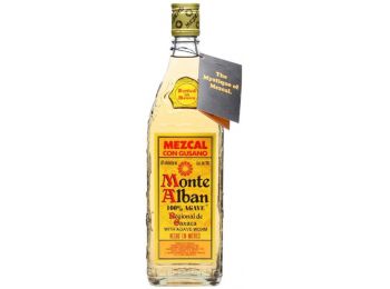 Mezcal Monte Alban con Gusano 0,7 40%