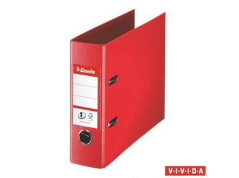 Iratrendező, 75 mm, banki, PP, ESSELTE Standard, Vivida piros (E468930)