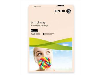 Másolópapír, színes, A4, 80 g, XEROX Symphony, lazac (pa