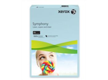Másolópapír, színes, A4, 80 g, XEROX Symphony, kék (kö