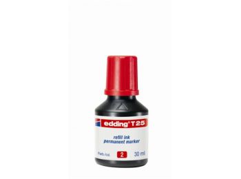 Utántöltő alkoholos markerhez, EDDING T25, piros (TEDM25P)