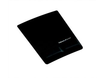 Egéralátét csuklótámasszal, FELLOWES Health-V™ Fabrik