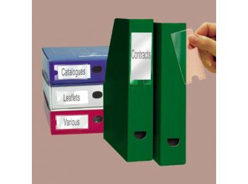 Címketartó zseb, 55x102 mm, öntapadó, 3L (3L10335)