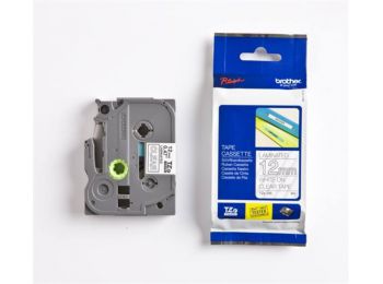 Feliratozógép szalag, 12 mm x 8 m, BROTHER, TZe-135, vízt