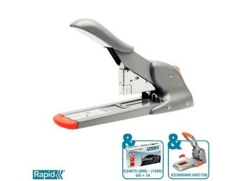 Tűzőgép, nagyteljesítményű, 9/8-14, 110 lap, RAPID HD1