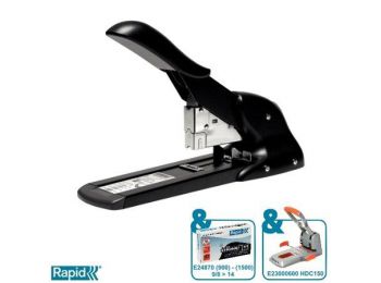 Tűzőgép, nagyteljesítményű, 9/8-14, 110 lap, RAPID HD1