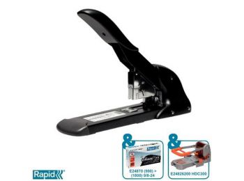 Tűzőgép, nagyteljesítményű, 9/8-24, 210 lap, RAPID HD2