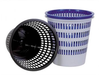 Papírkosár, 16 liter, DONAU, fekete (D306FK)