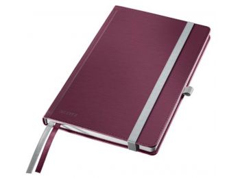 Jegyzetfüzet, A5, vonalas, 80 lap, keményfedeles, LEITZ St