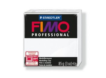 Gyurma, 85 g, égethető, FIMO Professional, fehér (FM80040