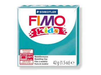 Gyurma, 42 g, égethető, FIMO Kids, türkiz (FM803039)