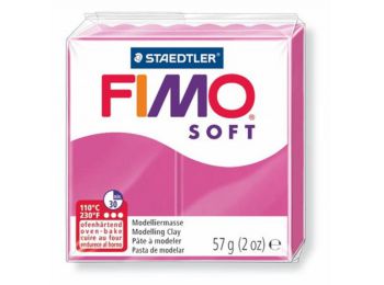 Gyurma, 57 g, égethető, FIMO Soft, málna (FM802022)