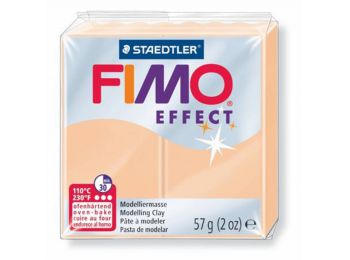 Gyurma, 57 g, égethető, FIMO Effect, pasztellőszibarack (