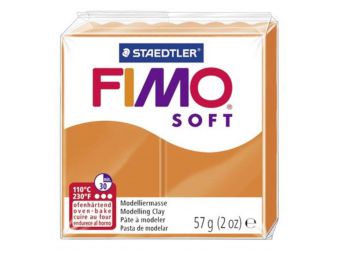 Gyurma, 57 g, égethető, FIMO Soft, mandarin (FM802042)