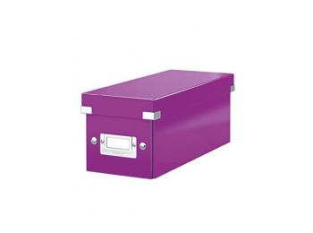 CD tároló doboz, LEITZ Click&Store, lila (E60410062)