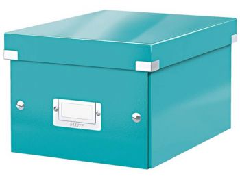 Irattároló doboz, A5, LEITZ Click&Store, jégkék (E60430051)