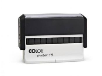 Bélyegző, COLOP Printer 15, kék párnával (IC1021560)