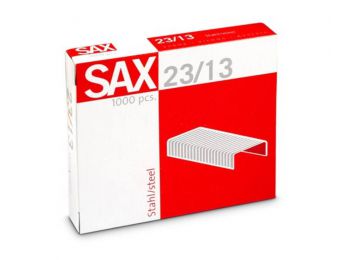 Tűzőkapocs, 23/13, horganyzott, SAX (ISAK2313)