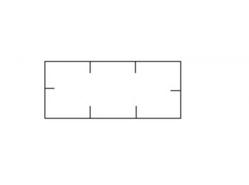 Árazószalag, 10x18,6 mm, fehér (IS10186F)