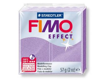 Gyurma, 57 g, égethető, FIMO Effect, lila gyöngyház (FM8