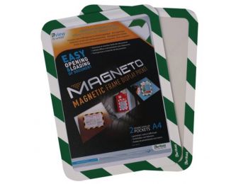Mágneses tasak, mágneses háttal, A4, TARIFOLD Magneto Saf