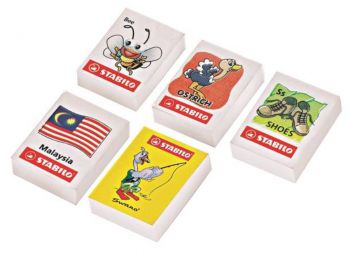 Radír, STABILO, betűk (TST1188AB)