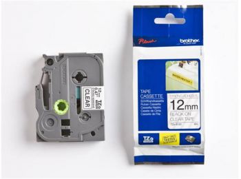 Feliratozógép szalag, erős tapadású, 12 mm x 8 m, BROTH