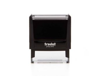 Bélyegző, TRODAT Printy 4913, fekete ház, fekete párnáv