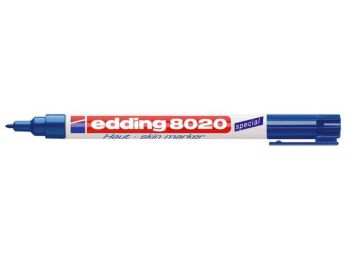 Bőrjelölő marker, 1 mm, kúpos, EDDING 8020, kék (TED8020K)