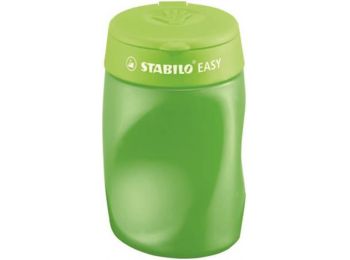 Hegyező, háromlyukú, tartályos, jobbkezes, STABILO Easy,